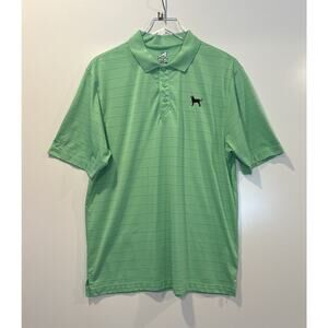 Ahead Extreme Men's Golf Polo Large Black Dog‎ Logo Martha’s Vineyard (1914)